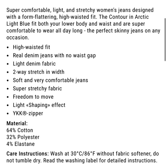 Fitjeans - Contour Arctic Light Blue - Picture 7 of 14